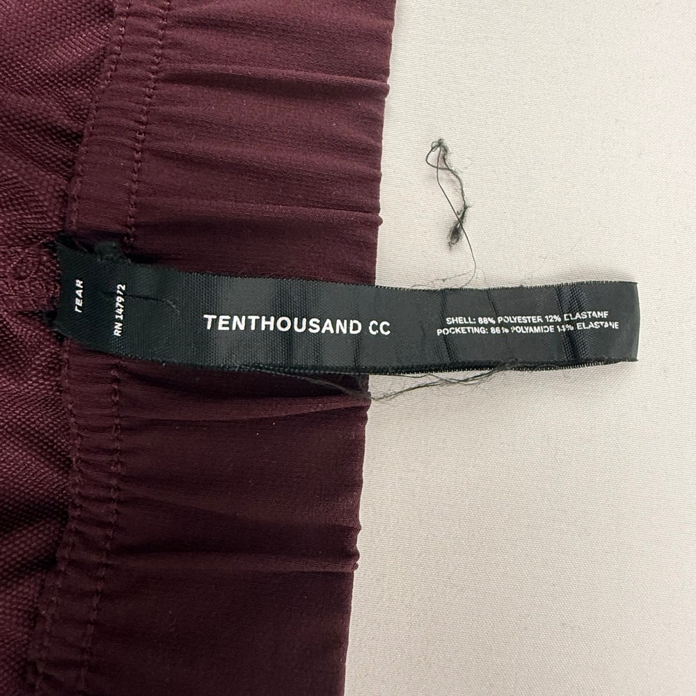 Ten Thousand Men Maroon The Foundation Short 7 Inch Inseam Size Large L Training - Picture 5 of 10